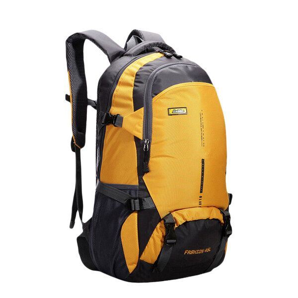 45 L Suuri Kapasiteetti Miesten Naisten Nylon Vedenpitävä Rento Reppu