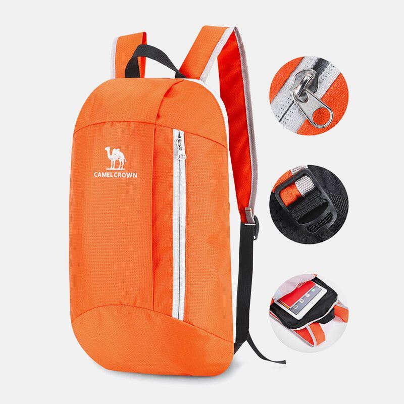 Miesten 10l Pieni Kevyt Suuri Kapasiteetti Kulutusta Kestävä Easy Carry Outdoot Travel Vaellusreppu