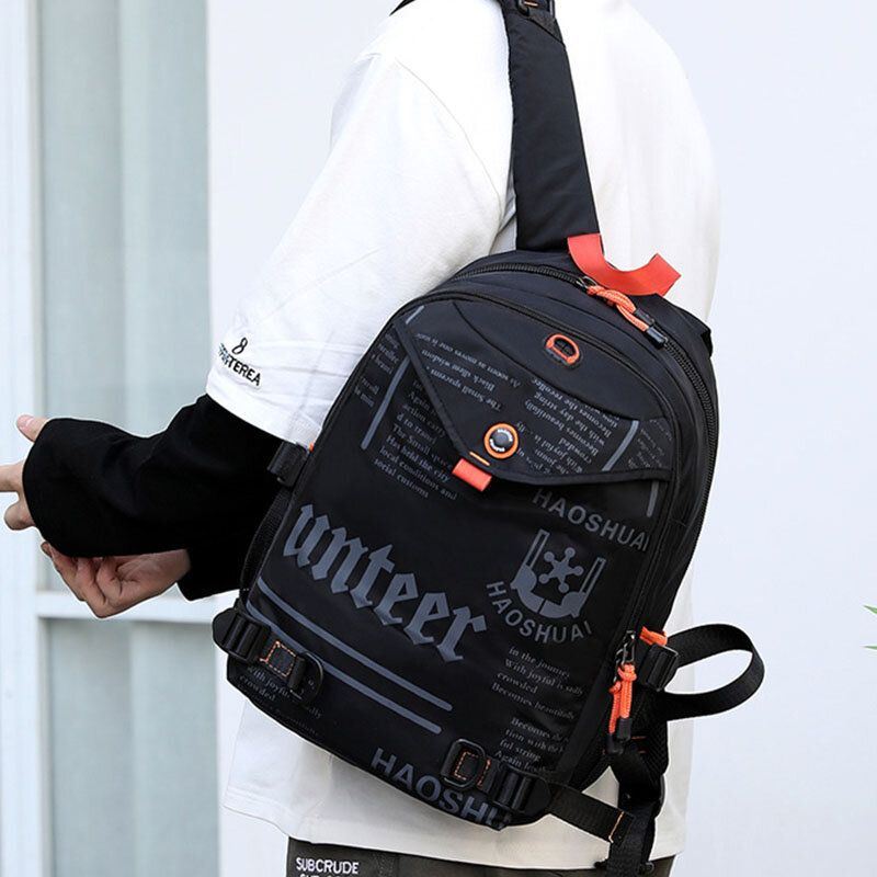 Miesten Nylon Tactical Outdoor Ratsastus Kiipeily Sport Reppu