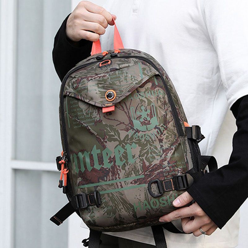 Miesten Nylon Tactical Outdoor Ratsastus Kiipeily Sport Reppu