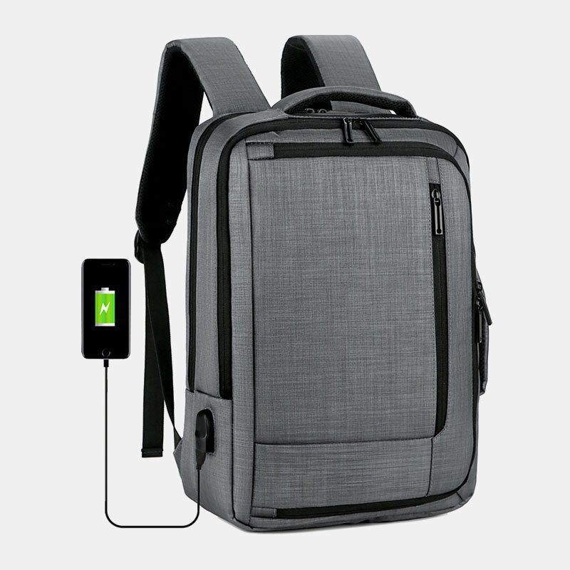 Miesten Oxford 15 6 Tuuman Kannettavan Tietokoneen Usb latausreppu 