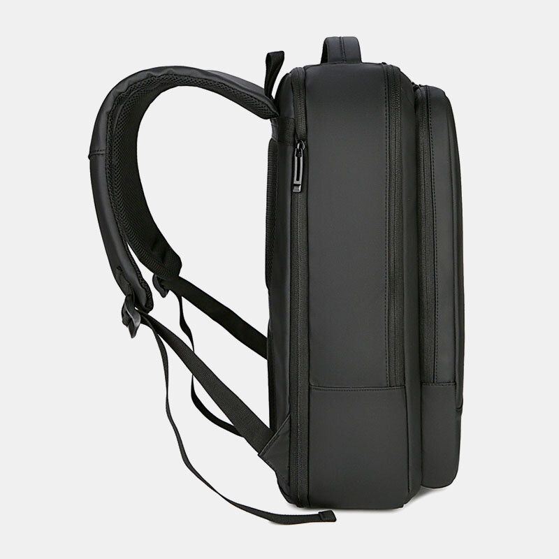 Miesten Oxford 15.6 Tuuman Usb-lataus Monitaskuinen Kannettavan Tietokoneen Laukku Reppu