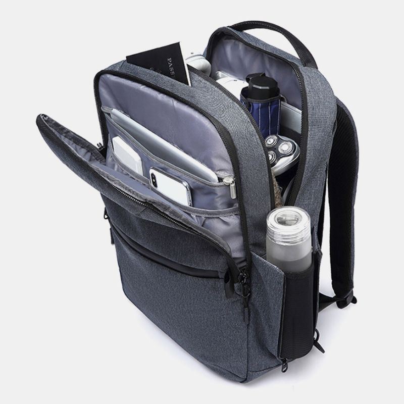 Miesten Suuri Tilavuus Vedenpitävä Irrotettava Olkahihna 15.6 Tuuman Kannettavien Tietokoneiden Kotelo Reppu Olkalaukku Crossbody Laukku