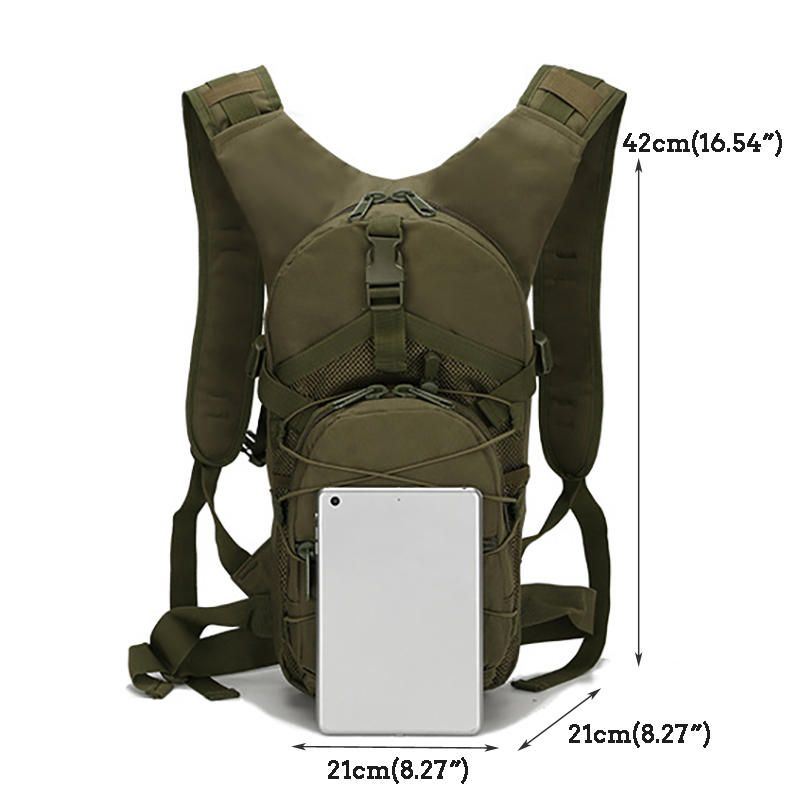 Miesten Vedenpitävä Oxford Camouflage Tactical Reppu Olkalaukku