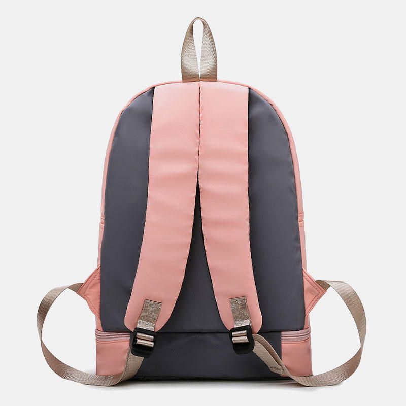 Naisten Kankainen Rento Patchwork-reppu