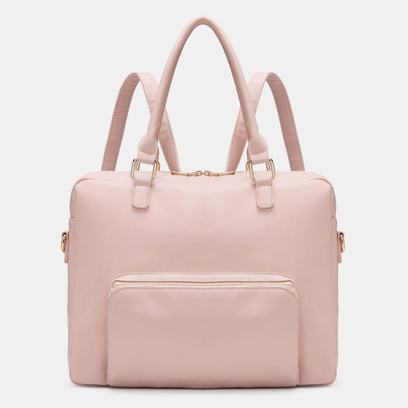 Naisten Monikäyttöinen Monitoimireppu Muoti Rento Suuri Kapasiteetti 14 Tuuman Kannettavan Tietokoneen Laukku Olkalaukku Crossbody Bag Käsilaukku