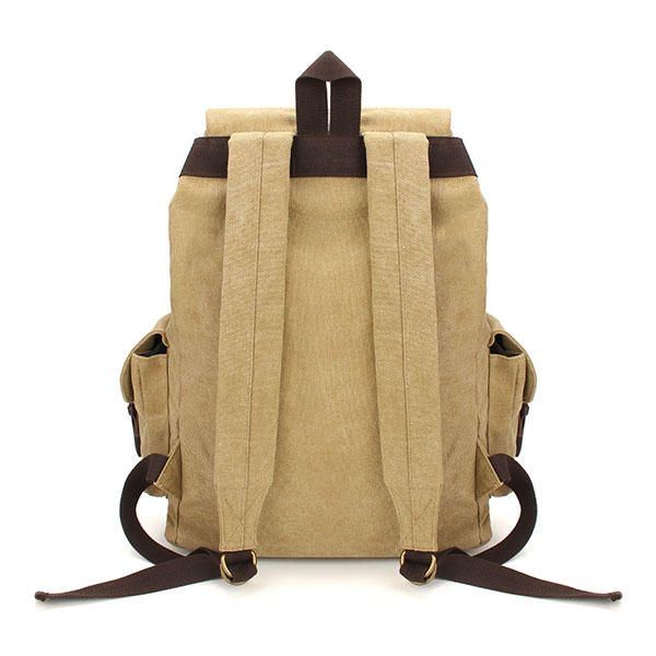 Rento Vintage Miesten Reput Canvas Naisten Reput Koululaukut