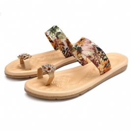 Bohemian Women Summer Flat Flip Flops Sandaalit
