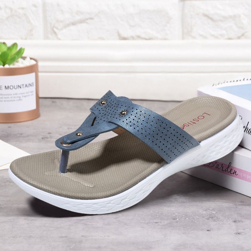 Naisten Flip Flop Rivet Summer Beach -sandaalit