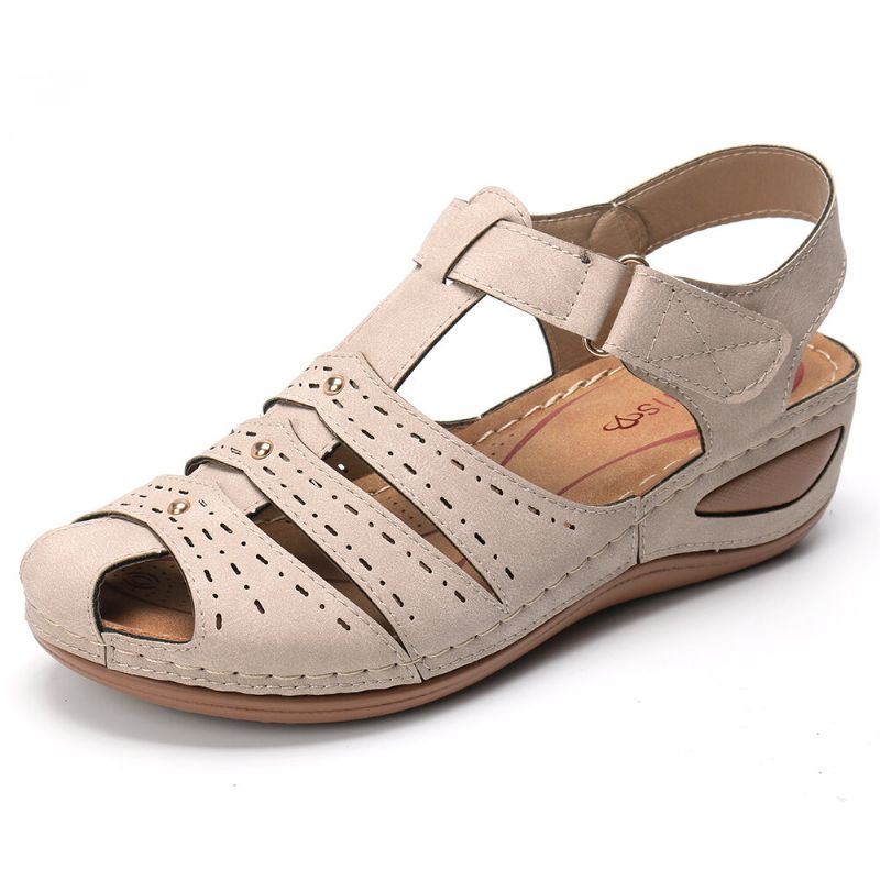 Naisten Kevyet Niitti Gladiator Hook Loop -sandaalit