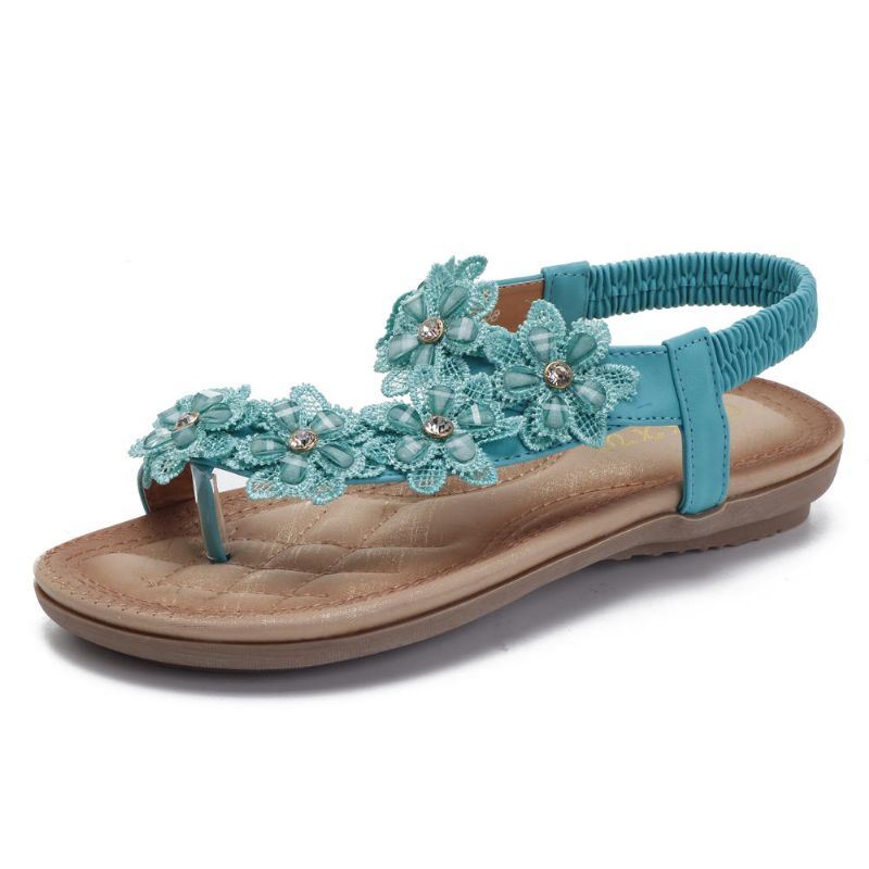 Naisten Retro Clip Toe -sandaalit