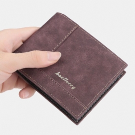 Baellerry Miesten Keinonahka Muoti Business Multi Card Slots Taitettava Kolikko Kukkaro Korttikotelo Lompakko