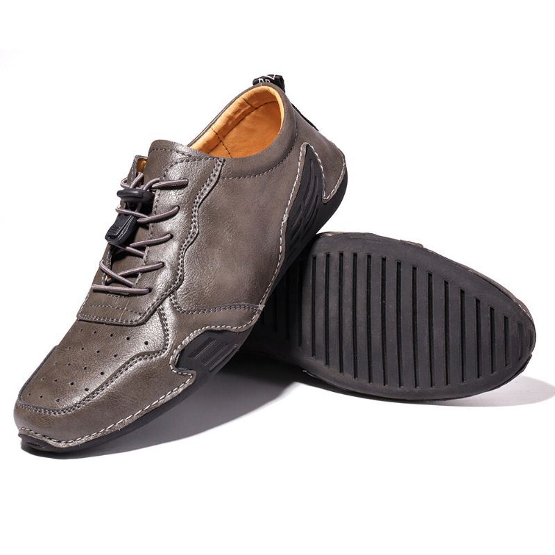 Miesten Hole Mukavat Hengittävät Casual Driving Flats
