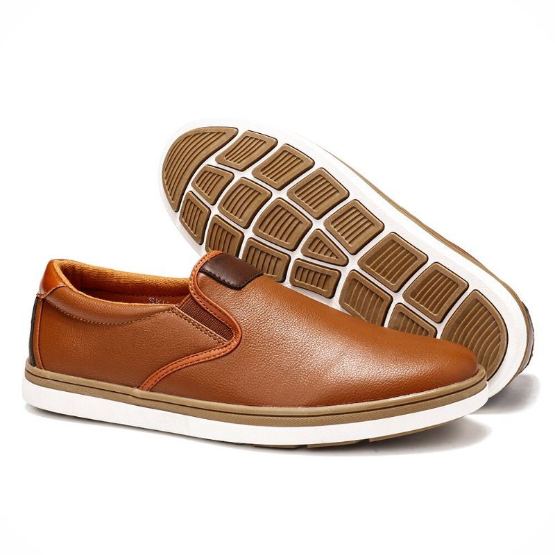 Miesten Retro Pehmeä Kävelypohja Rennot Business Loafers