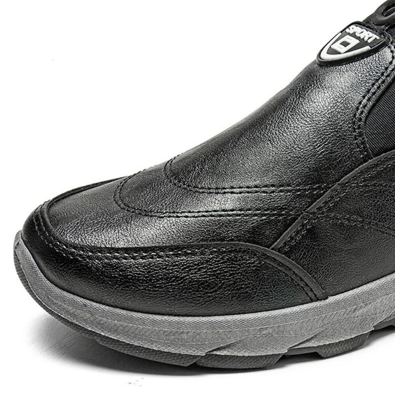 Miesten Vedenpitävä Liukastumista Estävä Lämmin Pehmoinen Vuori-slip Vapaa-ajan Kengissä