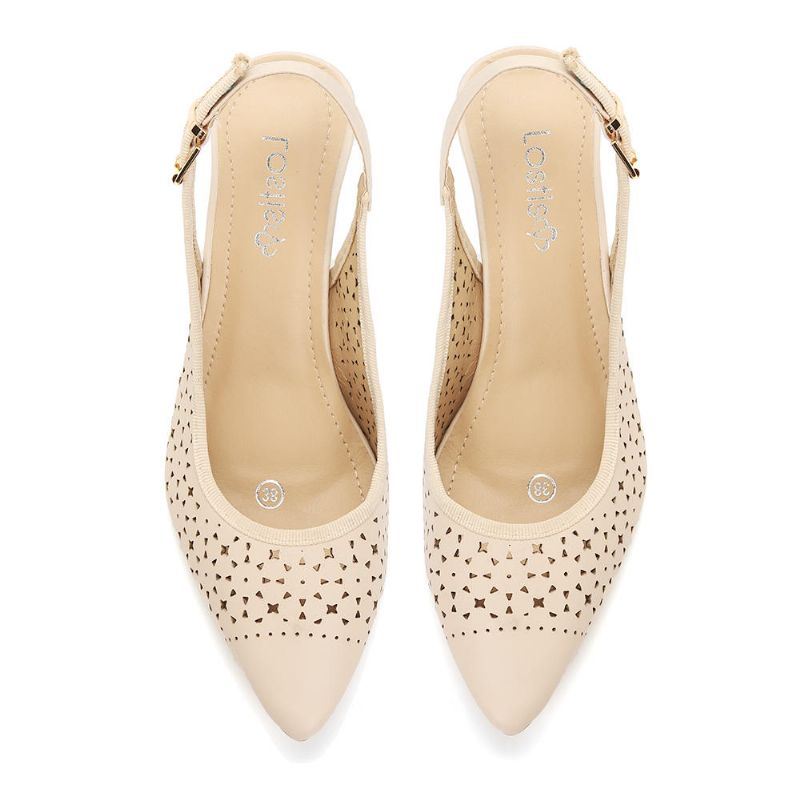 Naisten Ontto Teräväkärkinen Slingback Tyylikkäät Toimistopumput