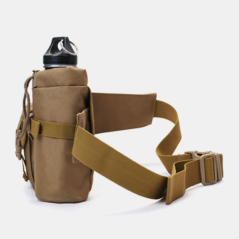 Miesten Nylon Naamiointi Monikäyttöinen Outdoor Vesipullo Vyötärölaukku Taktinen Laukku