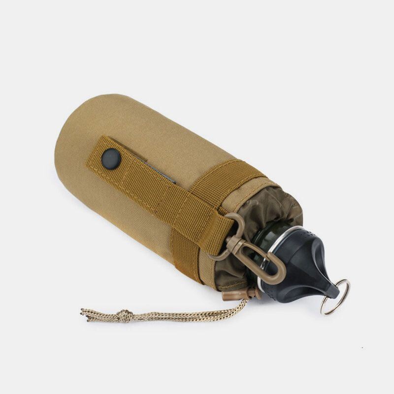 Miesten Nylon Naamiointi Sport Outdoor Vesipullokotelo Laukku Vyötärölaukku