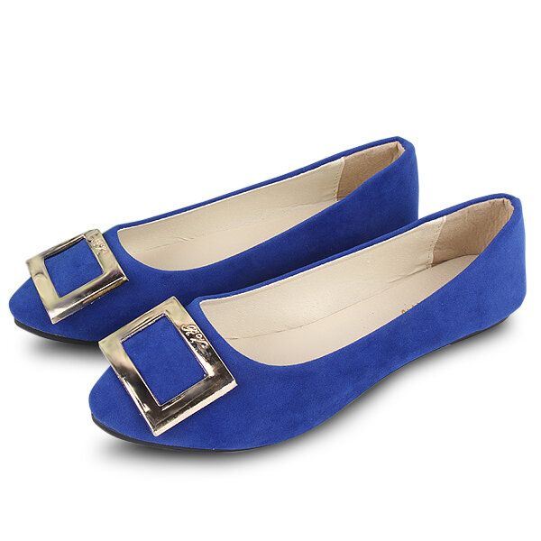 Isokokoiset Naisten Lazy Loafers Candy Color Litteät Kengät Slip On Ajo Loafers
