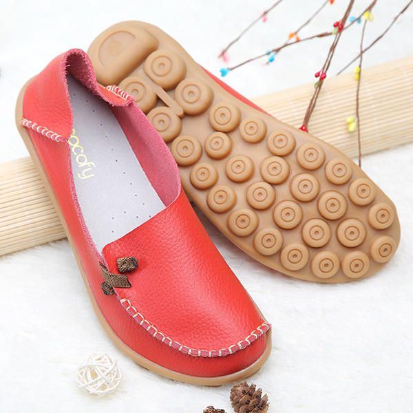 Kengät Naisten Tasaiset Mukavat Rento Ulkoilu Hengittävä Slip On Flats Loafers Kengät