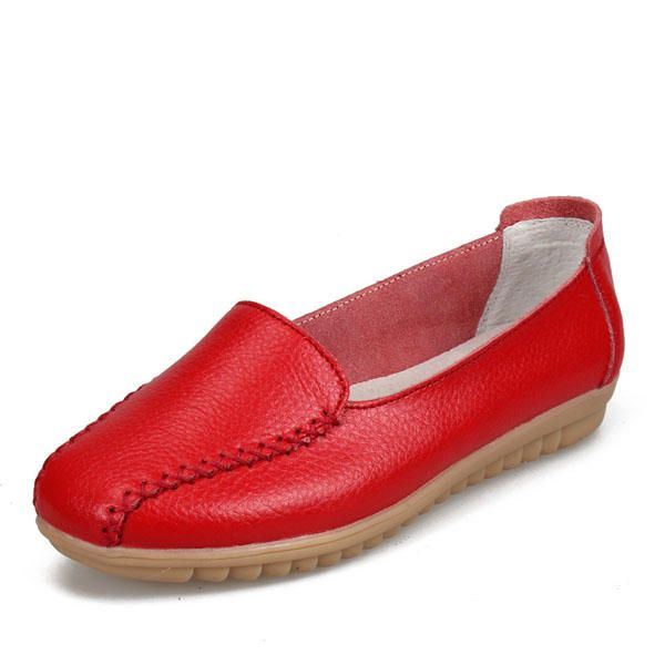 Naisten Loafers Kengät Rento Ulkoilu Nahkaiset
