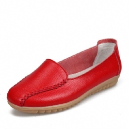 Naisten Loafers Kengät Rento Ulkoilu Nahkaiset