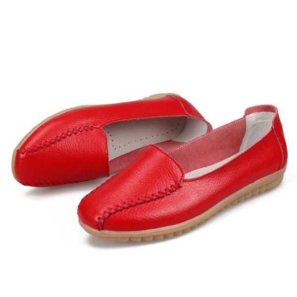 Naisten Loafers Kengät Rento Ulkoilu Nahkaiset