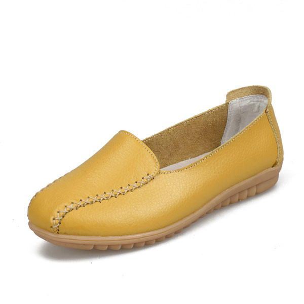 Naisten Loafers Kengät Rento Ulkoilu Nahkaiset
