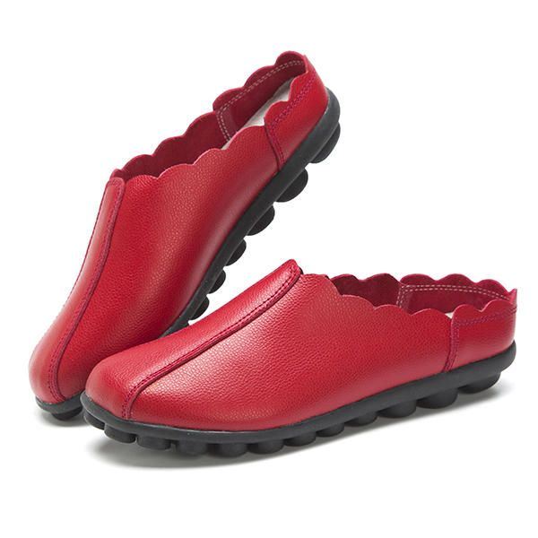 Naisten Mukavat Slip On Lacinness -tasaiset Loaferit