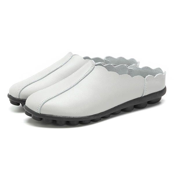 Naisten Mukavat Slip On Lacinness -tasaiset Loaferit