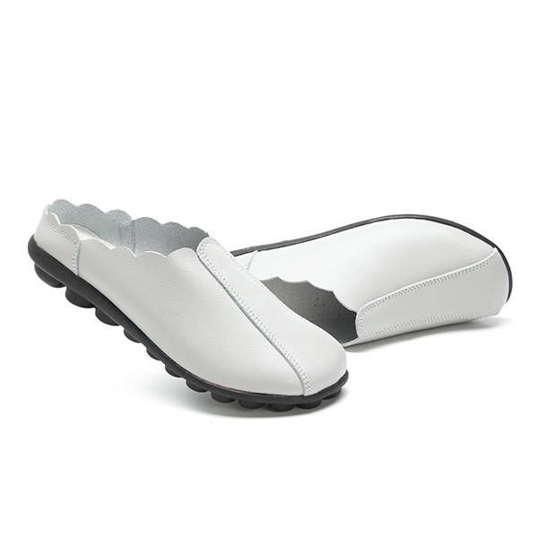 Naisten Mukavat Slip On Lacinness -tasaiset Loaferit