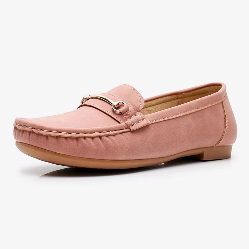 Naisten Pehmeä Pohjallinen Hengittävä Slip On Kevyt Rento Flatt