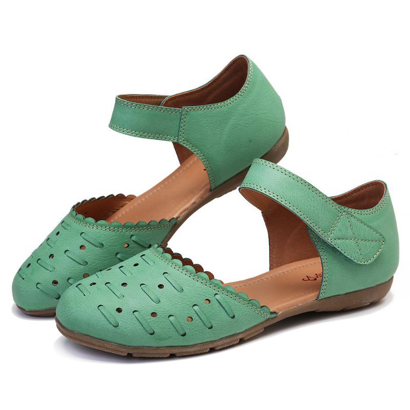Naisten Rento Hollow Out Hoop Loop Flats