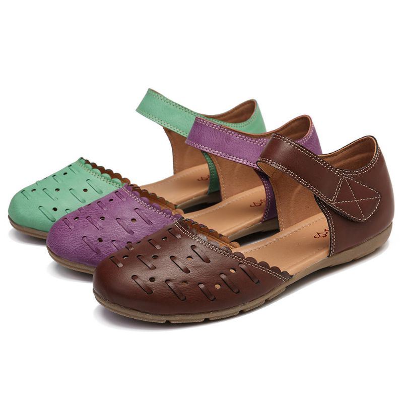 Naisten Rento Hollow Out Hoop Loop Flats