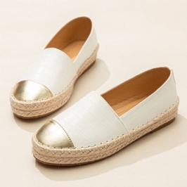 Naisten Rento Jatkoslippa Espadrille Loafers Tasaiset Kalastajankengät
