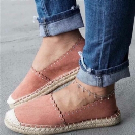 Naisten Rento Mukavat Hengittävät Espadrille-suojat