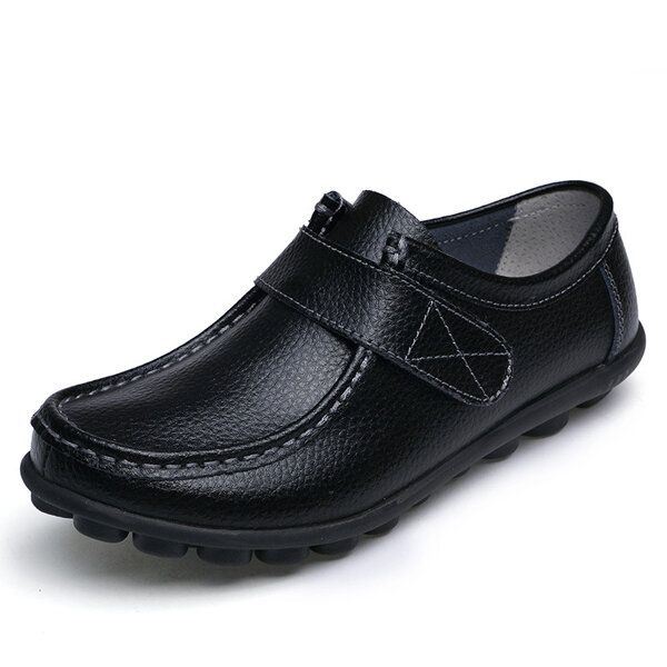 Naisten Tasaiset Kengät Slip On Pyöreäkärki Ulkoilu Pehmeät Loaferit