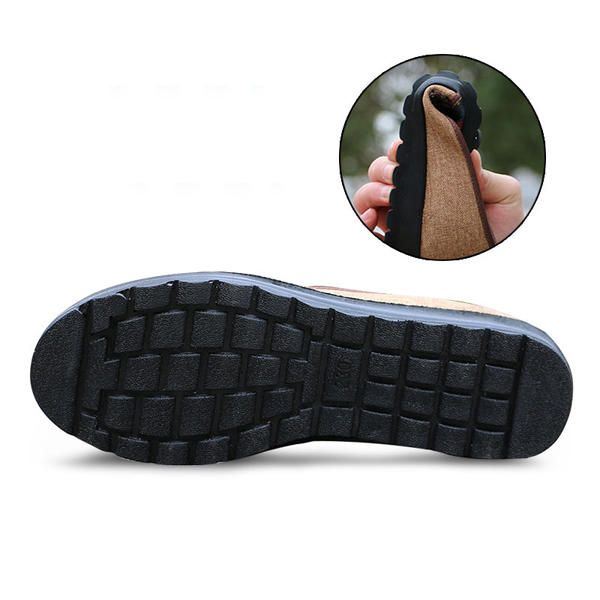 Naisten Vapaa-ajan Tyylikkäät Kengät Hengittävät Slip-on Loaferit Hikeä Imevät Laatat