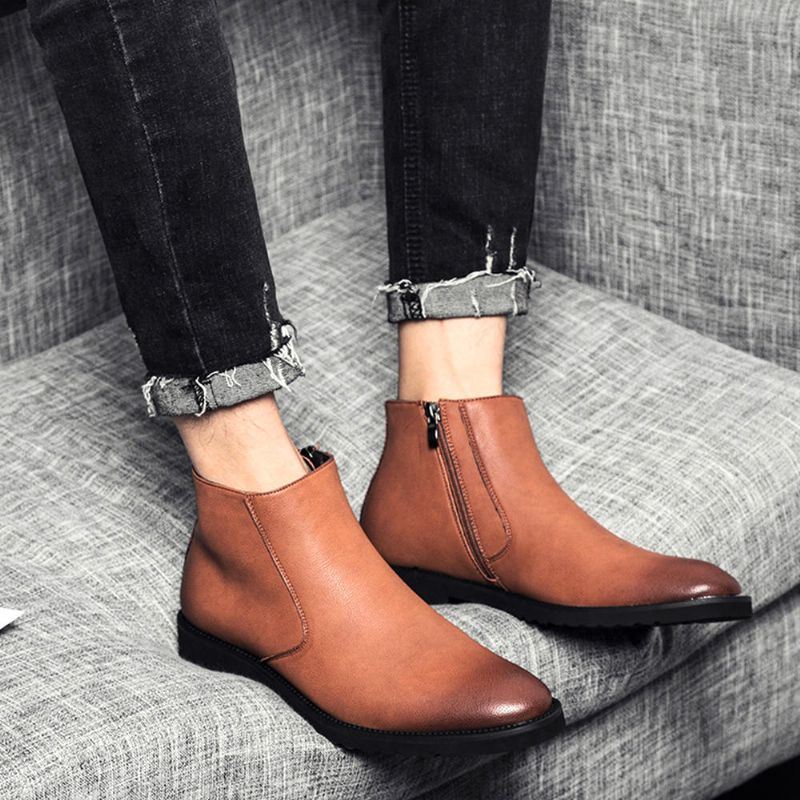 Miesten Classic Slip On Rennot Pehmeät Retronilkkurit