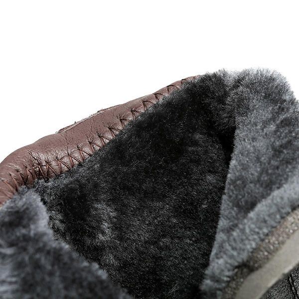 Puuvillakengät Tekoturkisvuori Nilkkurit Naisten Lämpimänä Lumisaappaat