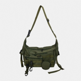 3 Kpl Miesten Nylon Myky Muotoinen Kolme Yhdessä Tyylikäs Urheilu Hippikassi Crossbody Laukku Olkalaukku Hobo Bag