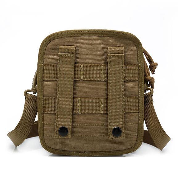 Army Style Nylon Tactical Miesten Olkalaukku Olkalaukku Urheilumatka Vaellukseen