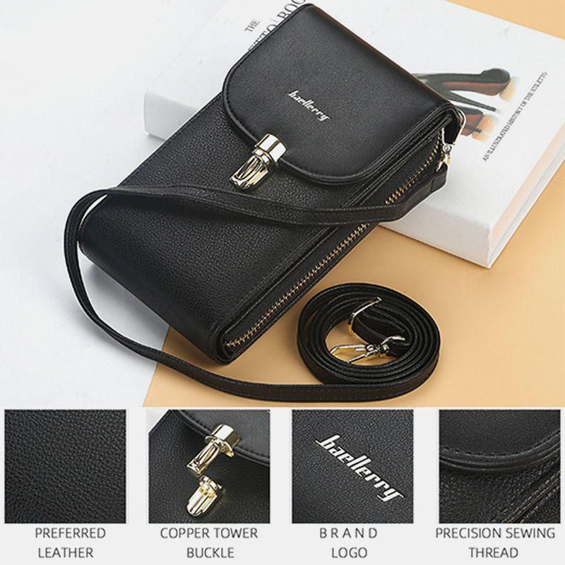 Baellerry Women Multi-taskuinen Isokokoinen Crossbody-laukku