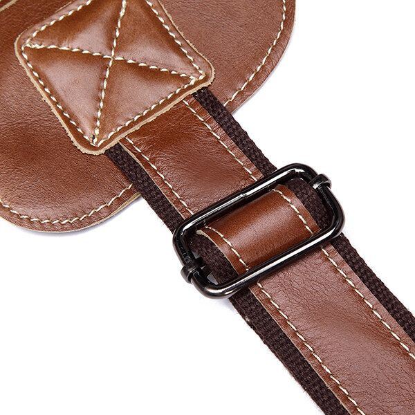 Bullcaptain® Miesten Aidosta Nahasta Valmistettu Kantolaukku Business Casual Outdoor Crossbody -laukku Ipad Minille