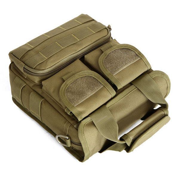 Miehet Naiset Armeija Fanit Tactical Single Olkalaukut Käsilaukut