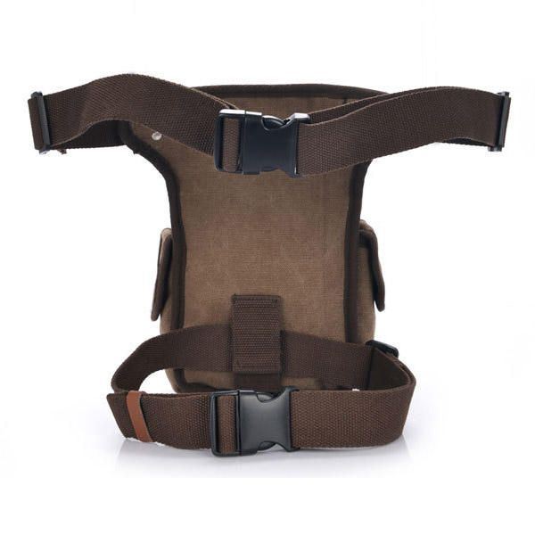 Miehet Naiset Casual Canvas Outdoor Sports Vyötärölaukku Kameralaukku