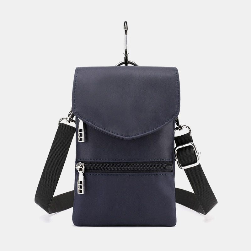 Miehet Naiset Pieni Crossbody Laukku Puhelinlaukku Vyötärölaukku