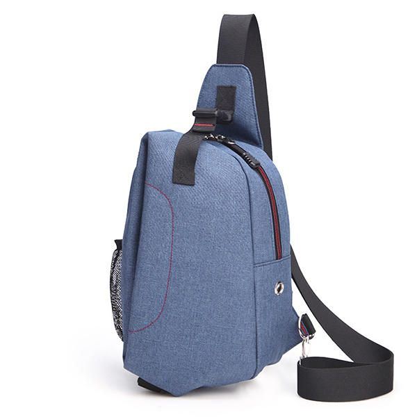 Miesten Canvas Outdoor Sport Monikäyttöinen Crossbody Laukku