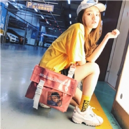 Miesten Ja Naisten Jelly Hip-hop Crossbody Bag Cover Olkalaukku