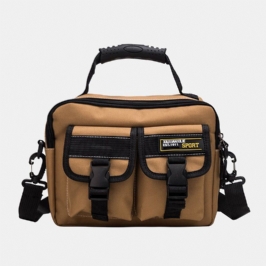Miesten Kangas Suuri Kapasiteetti Usb-lataus Vintage Hippie Messenger Bag Crossbody Laukku Olkalaukku
